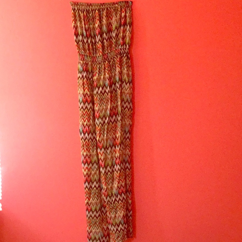 A colorful jumpsuit